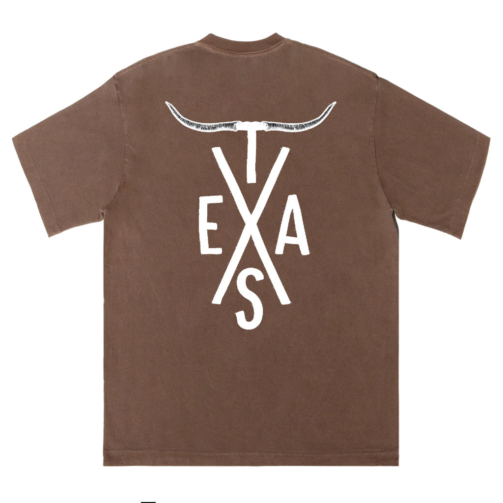 Texas Longhorn Cross Tee