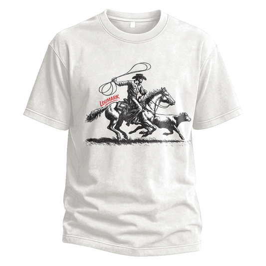 Cowboy Roper Action Tee