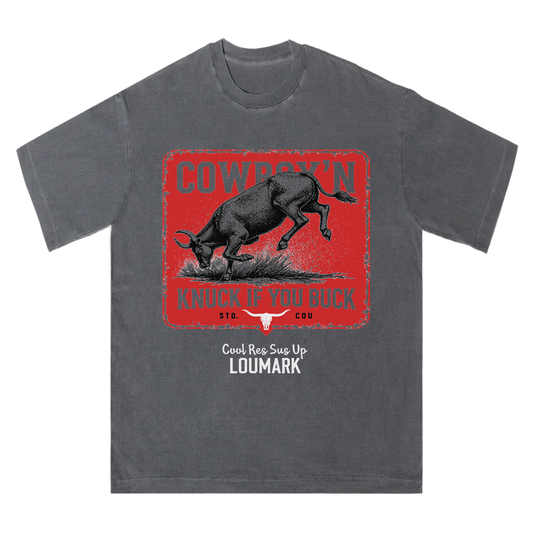 Cowboy’n Buckin’ Bull Tee