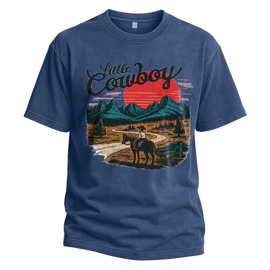 Little Cowboy Scenic Tee