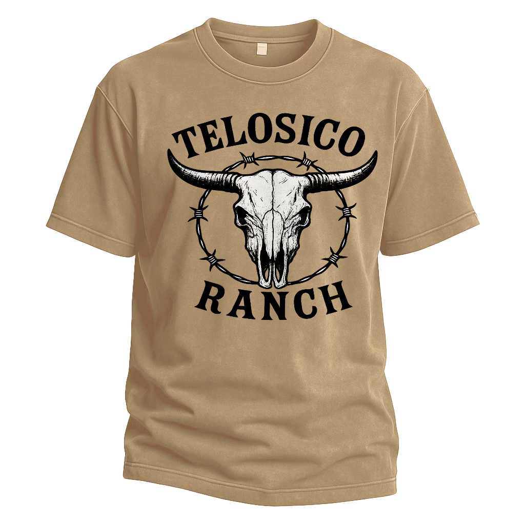 Telosico Ranch Barbed Circle Tee