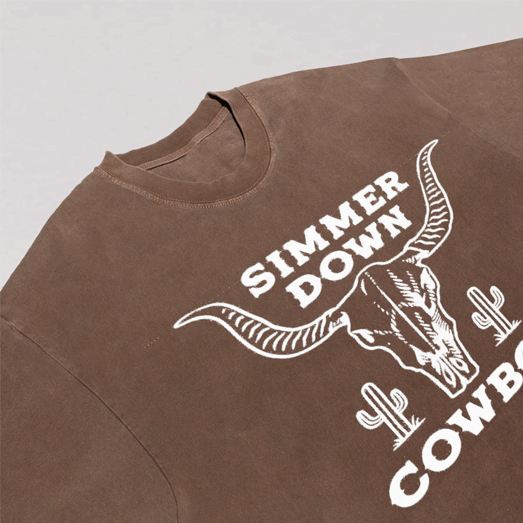 Simmer Down Cowboy Tee