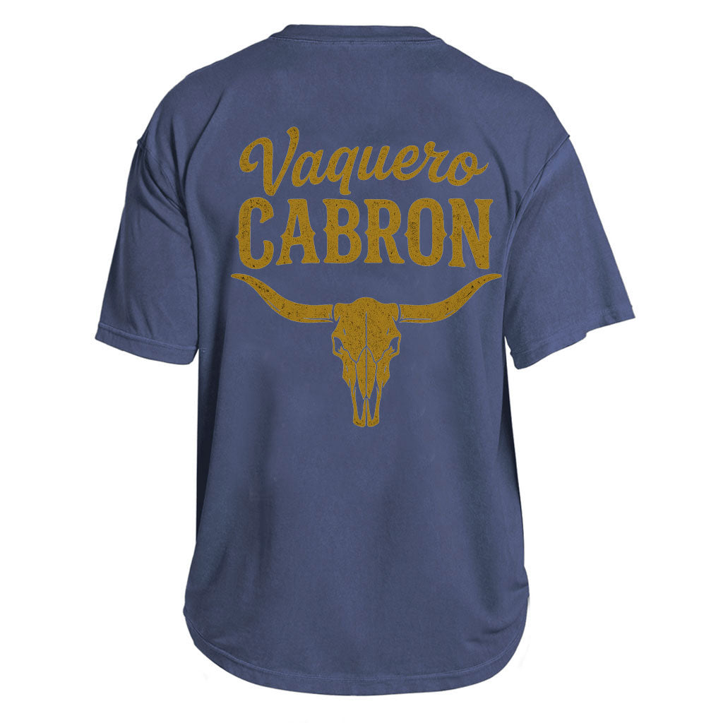 Vaquero Cabrón Skull Tee