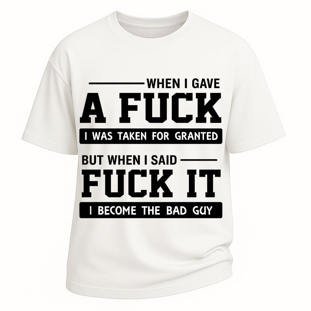 Taken for Granted Statement Tee