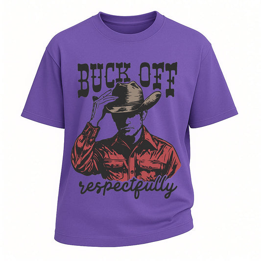 Buck Off Cowboy Tee