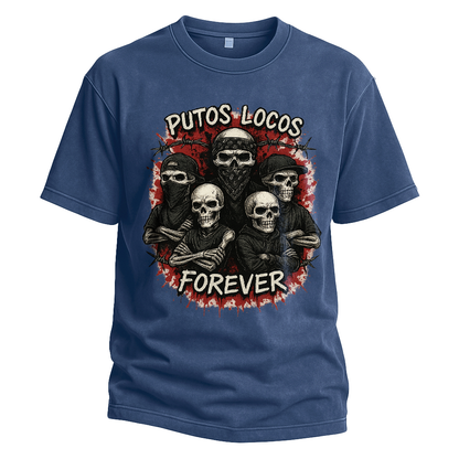 Putos Locos Forever Skeleton Gang Tee