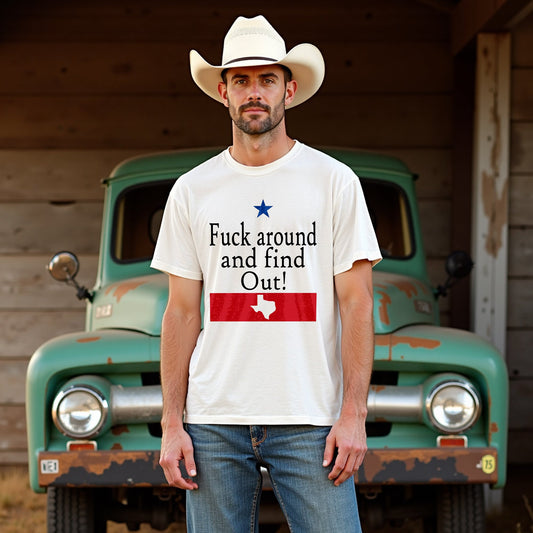 Find Out Texas Statement Tee