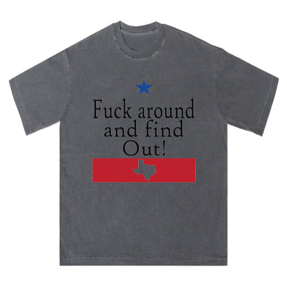 Find Out Texas Statement Tee
