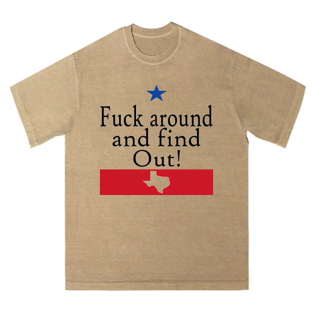 Find Out Texas Statement Tee