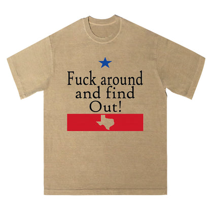 Find Out Texas Statement Tee