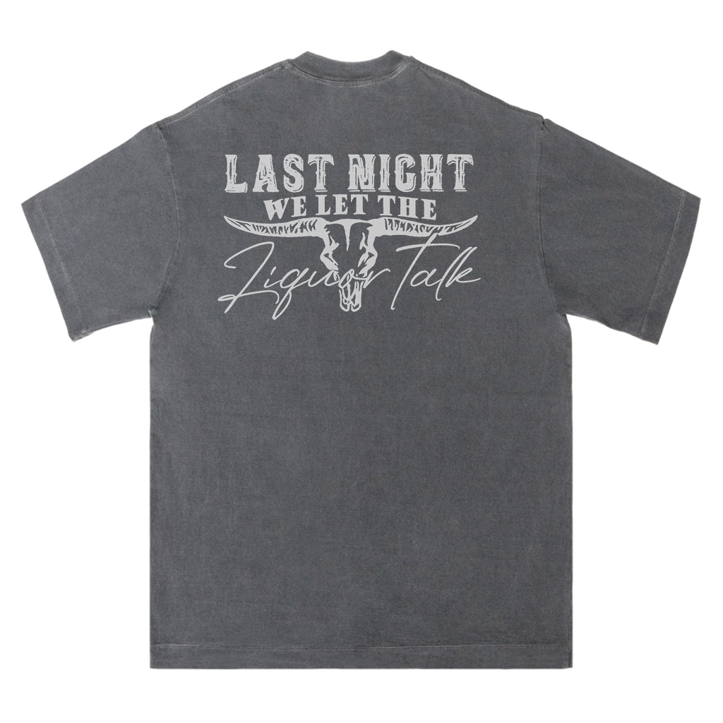 Last Night Figure Talk Tee