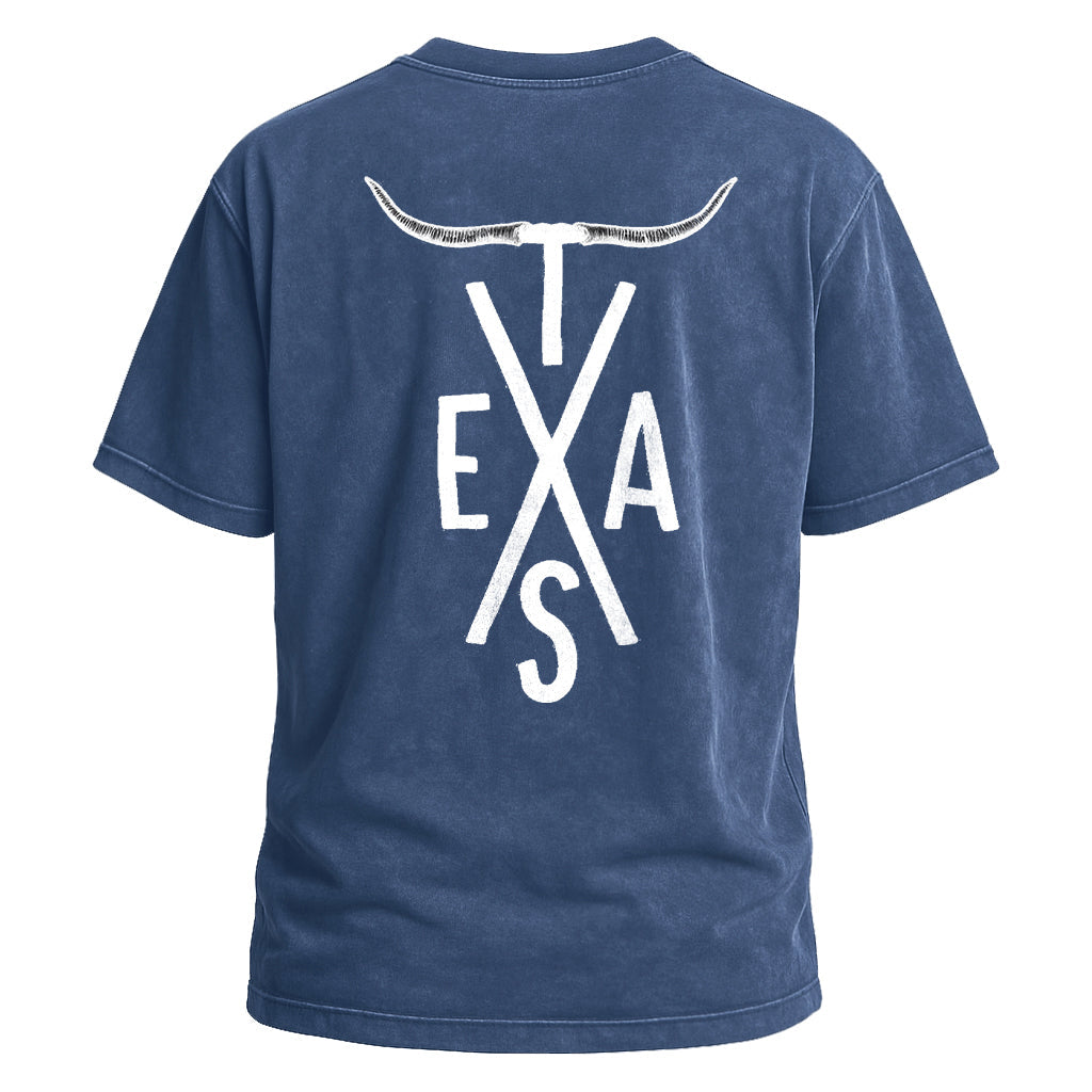 Texas Longhorn Cross Tee