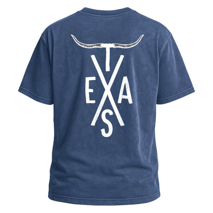 Texas Longhorn Cross Tee