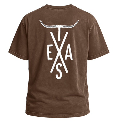 Texas Longhorn Cross Tee