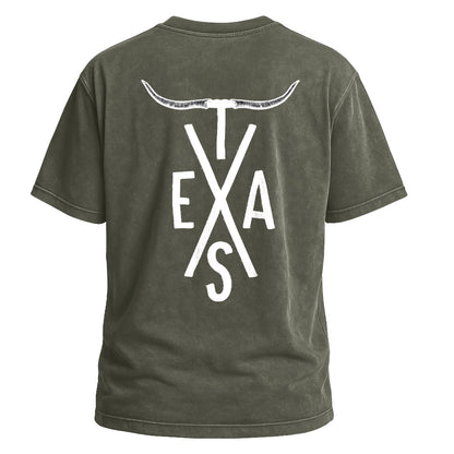 Texas Longhorn Cross Tee