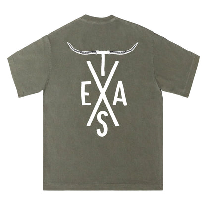 Texas Longhorn Cross Tee