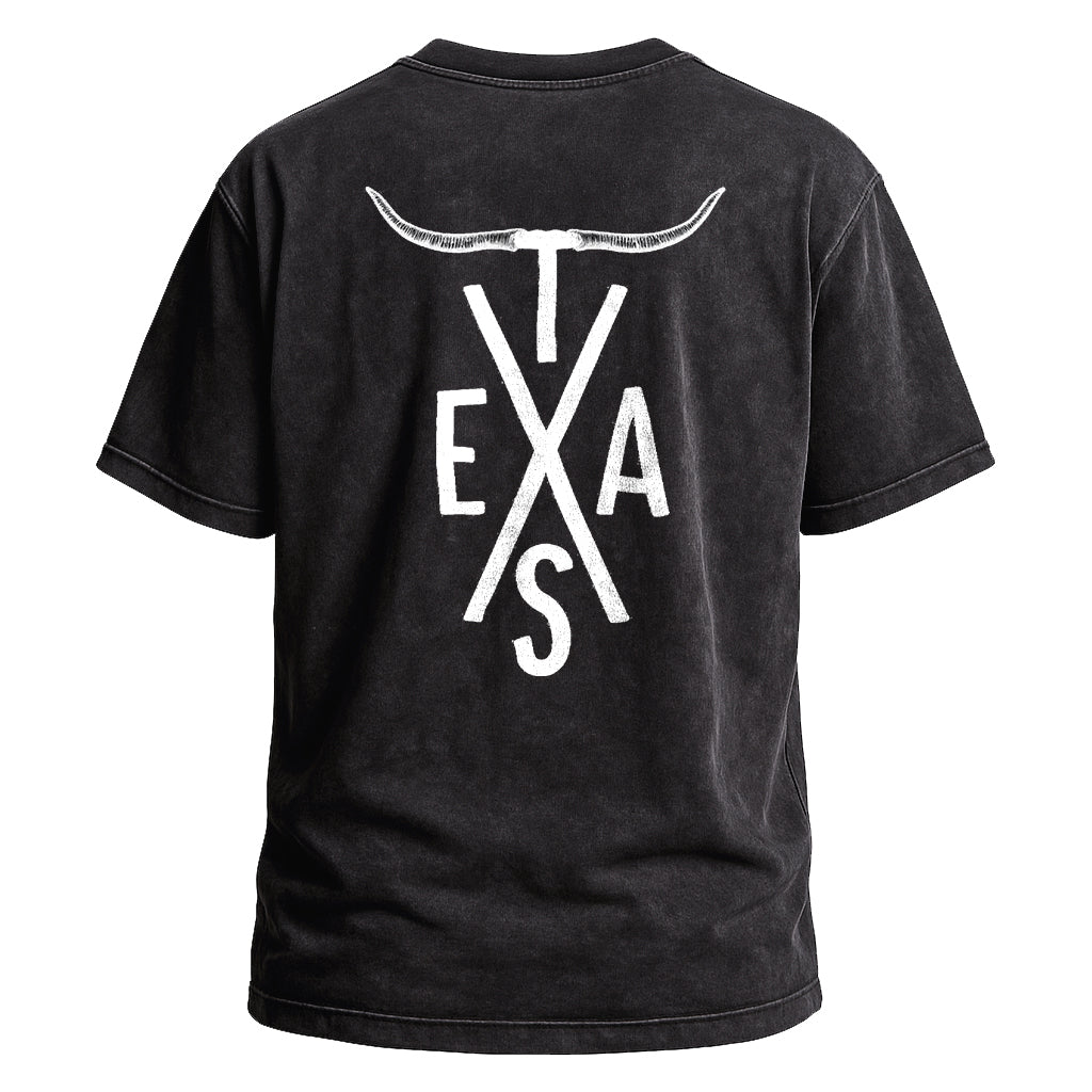 Texas Longhorn Cross Tee