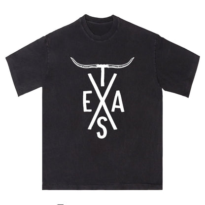 Texas Longhorn Cross Tee