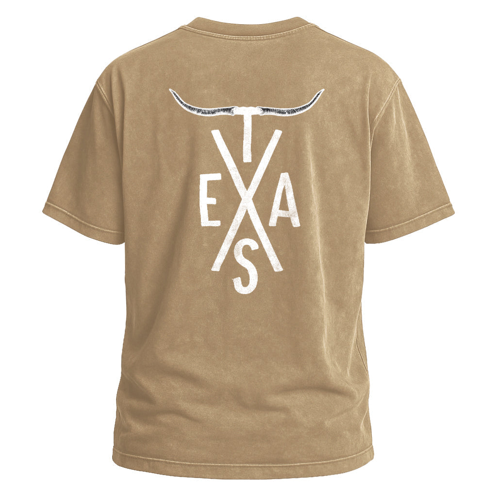 Texas Longhorn Cross Tee