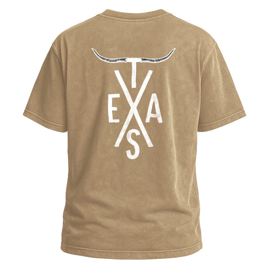 Texas Longhorn Cross Tee