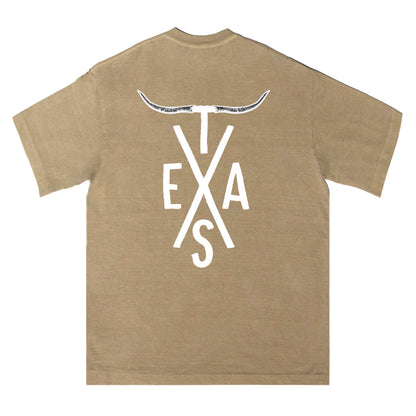 Texas Longhorn Cross Tee