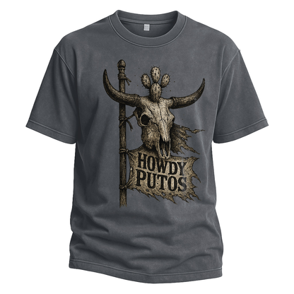 Howdy Putos Desert Flag Tee