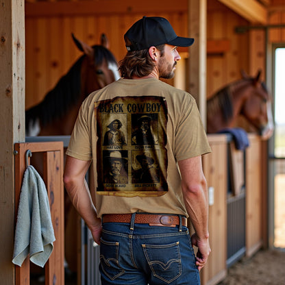 Black Cowboy Legends Tee