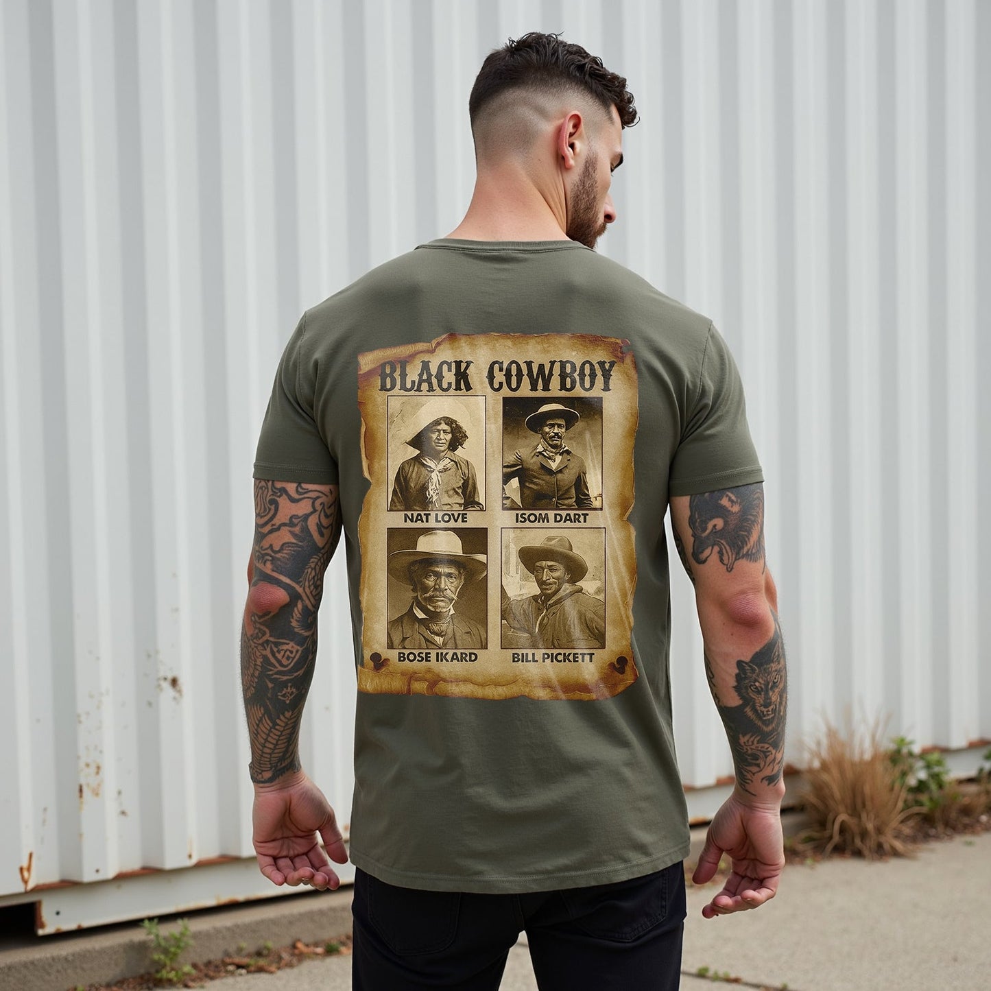 Black Cowboy Legends Tee