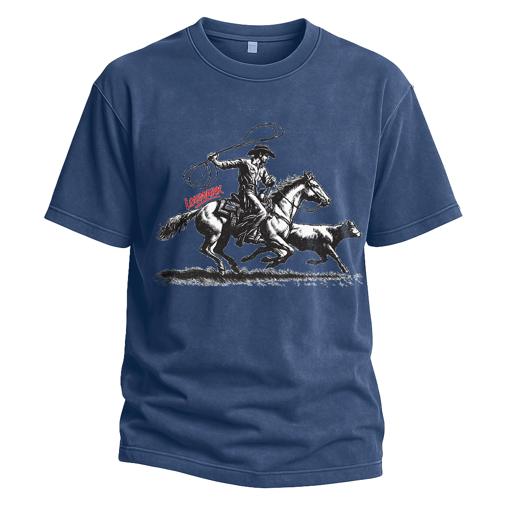 Cowboy Roper Action Tee