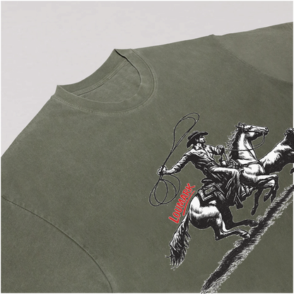 Cowboy Roper Action Tee
