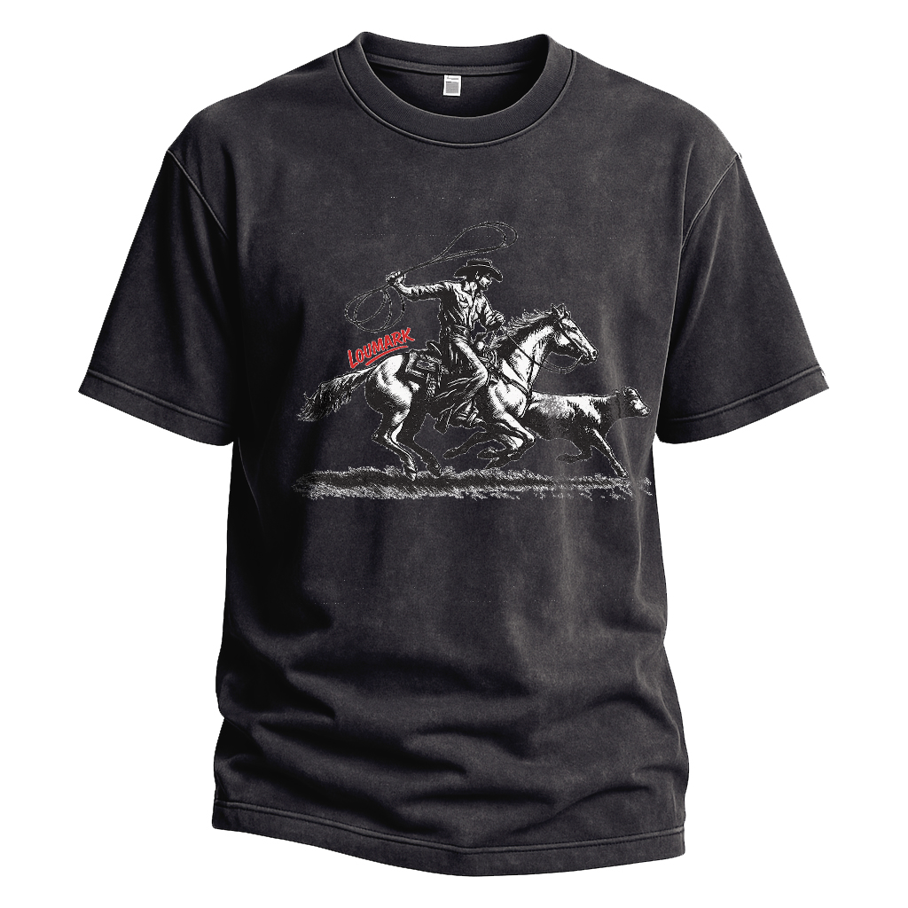 Cowboy Roper Action Tee