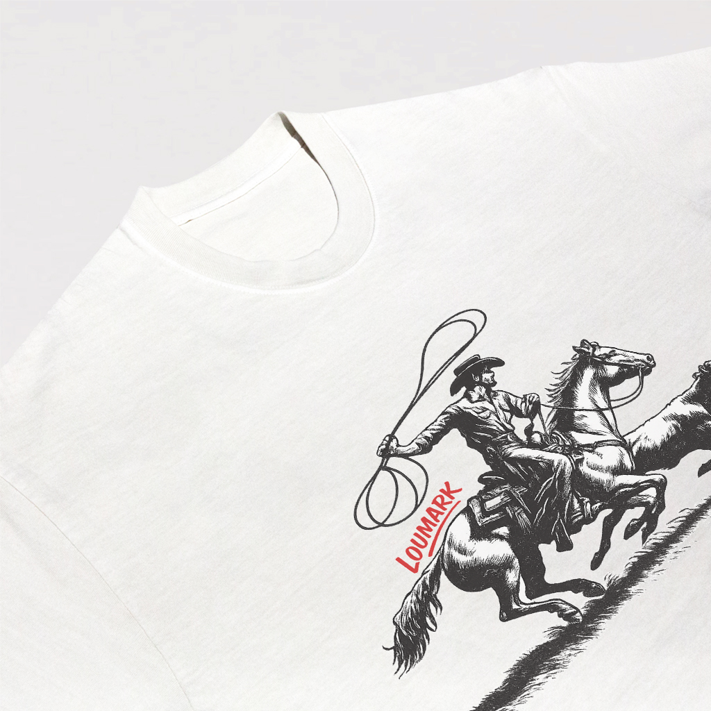 Cowboy Roper Action Tee