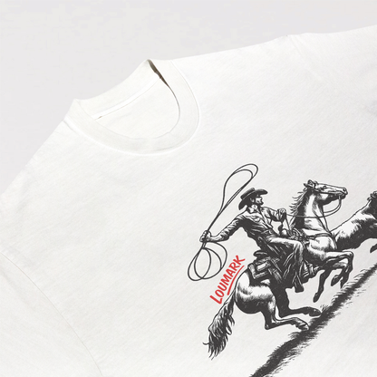 Cowboy Roper Action Tee