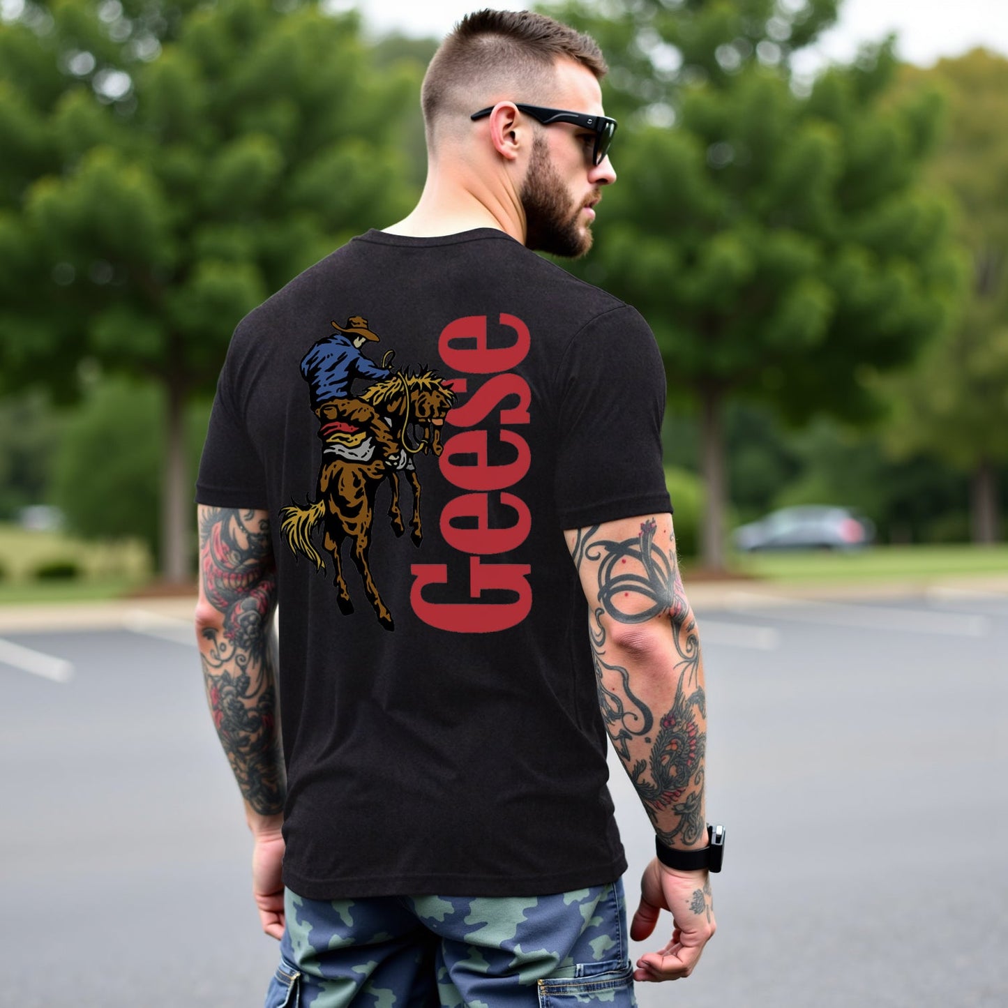 Grease Rodeo Rider Tee