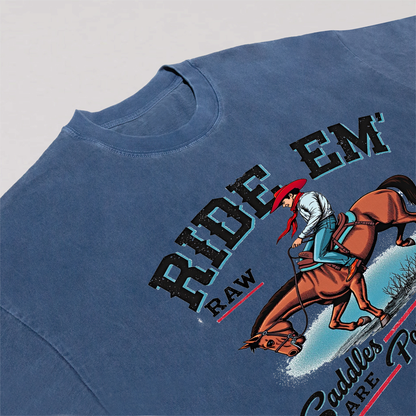 Ride ‘Em Raw Cowboy Tee