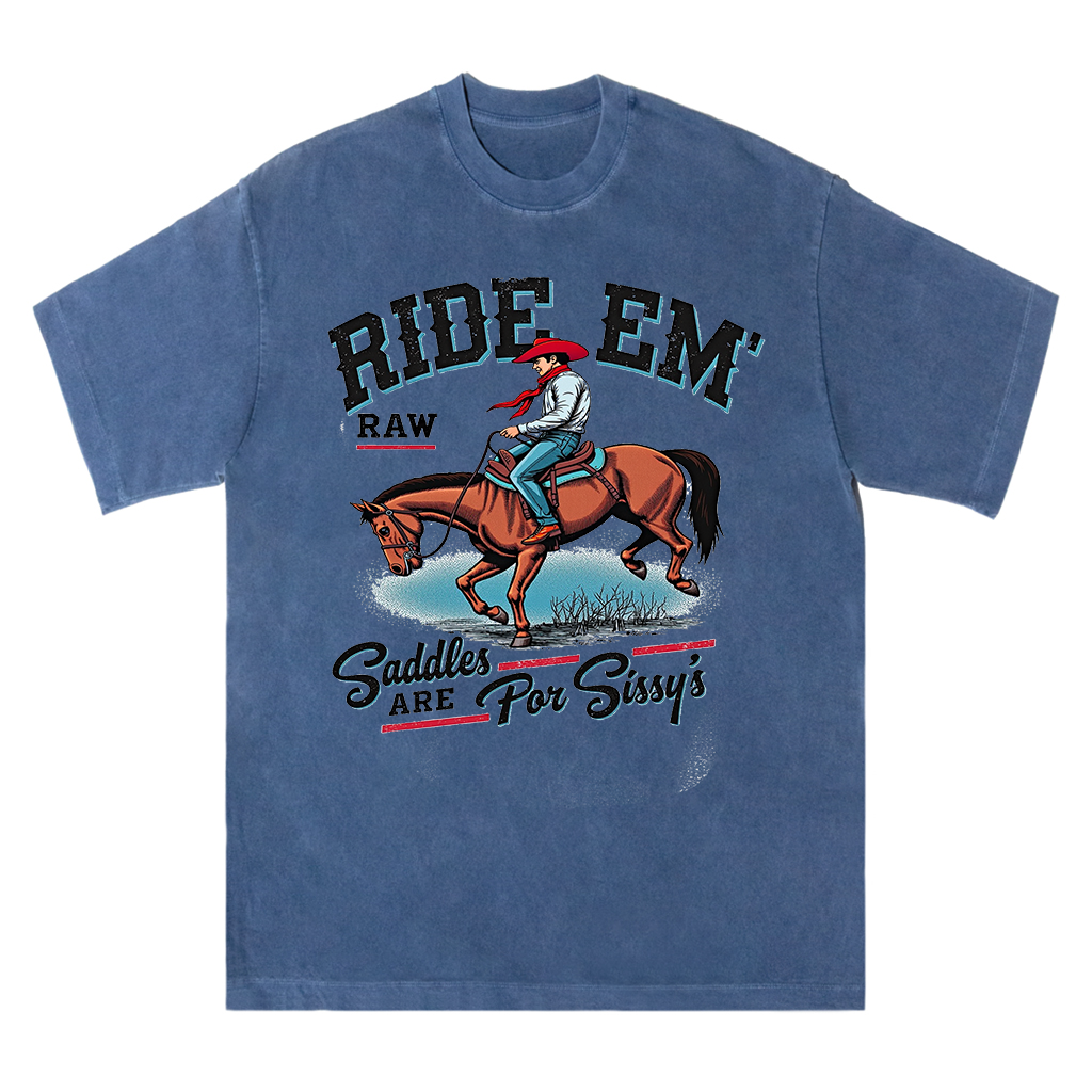 Ride ‘Em Raw Cowboy Tee