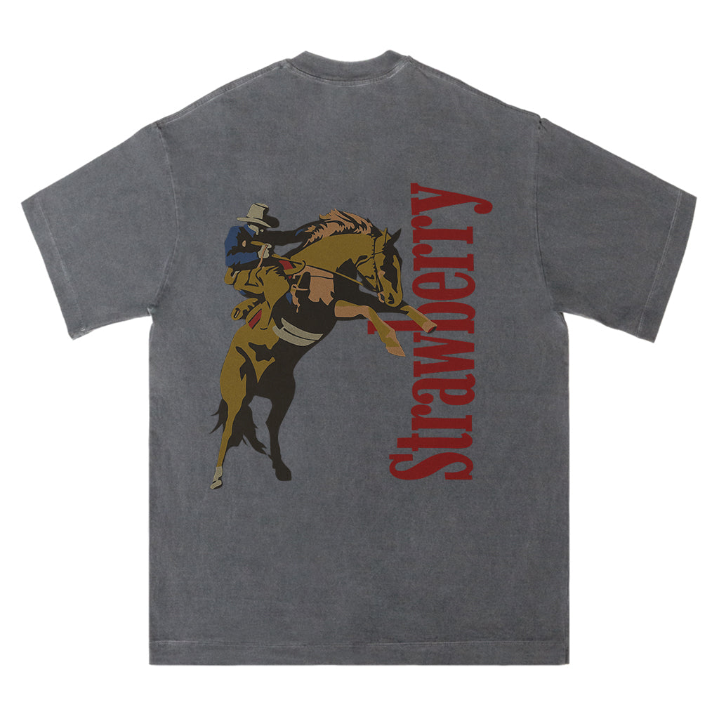 Strawberry Bucking Bronco Tee