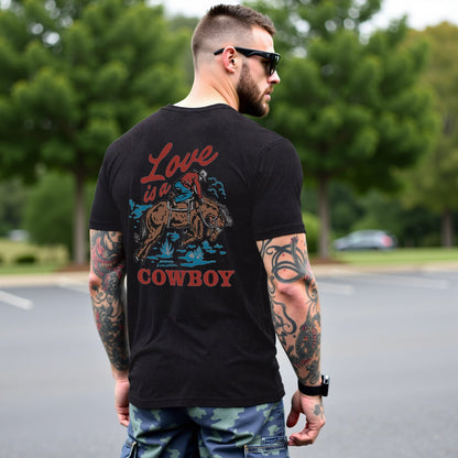 Love is a Cowboy Tee