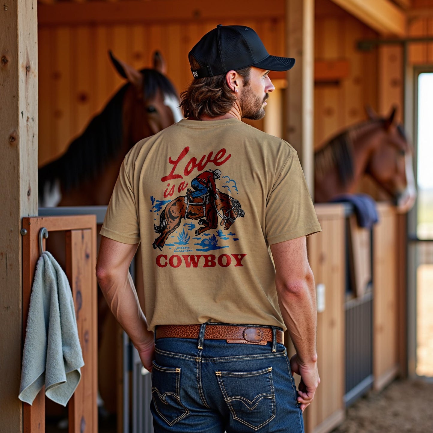 Love is a Cowboy Tee