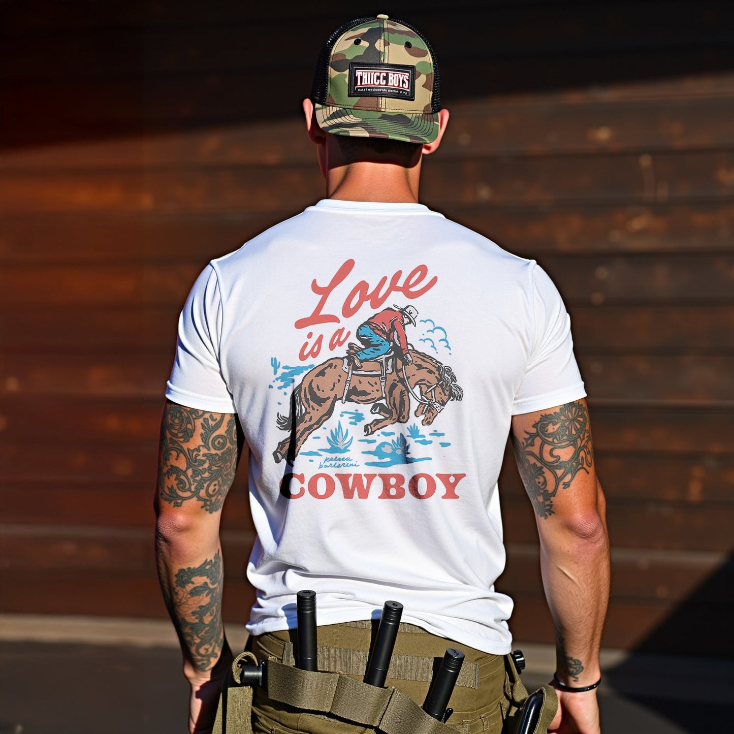 Love is a Cowboy Tee