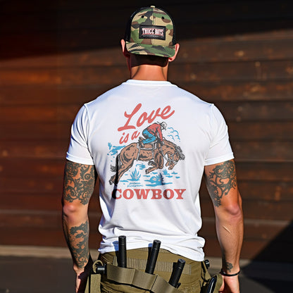 Love is a Cowboy Tee