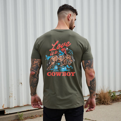 Love is a Cowboy Tee