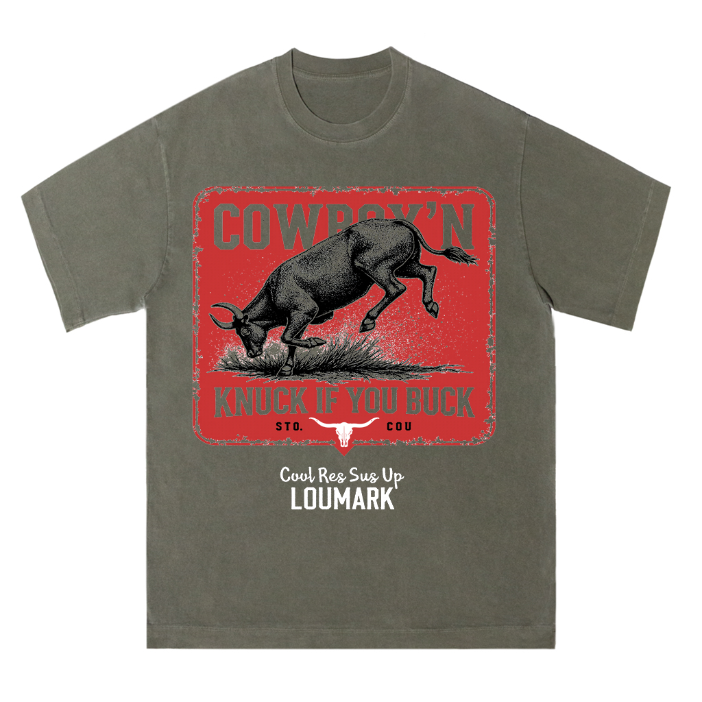Cowboy’n Buckin’ Bull Tee