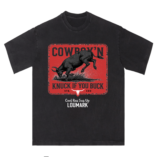 Cowboy’n Buckin’ Bull Tee