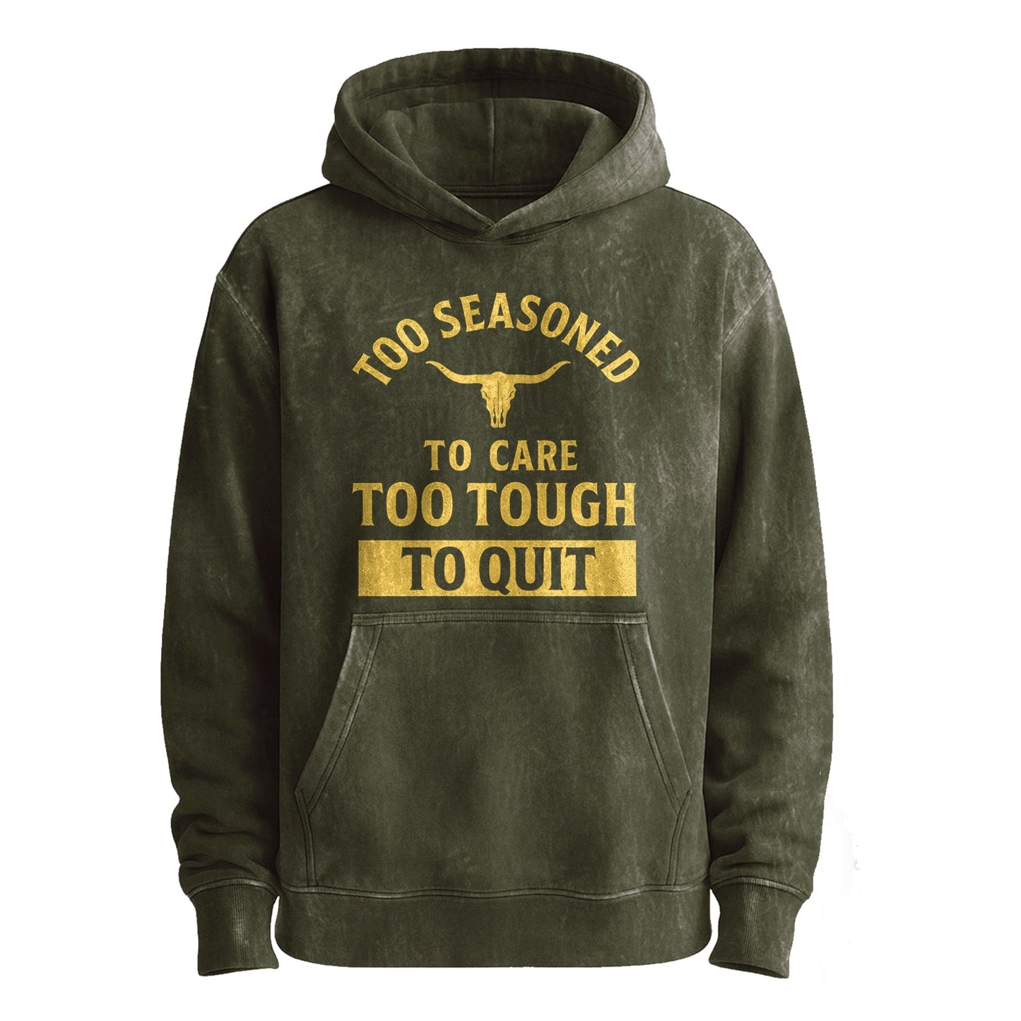 Too Seasoned to Care Pullover Hoodie