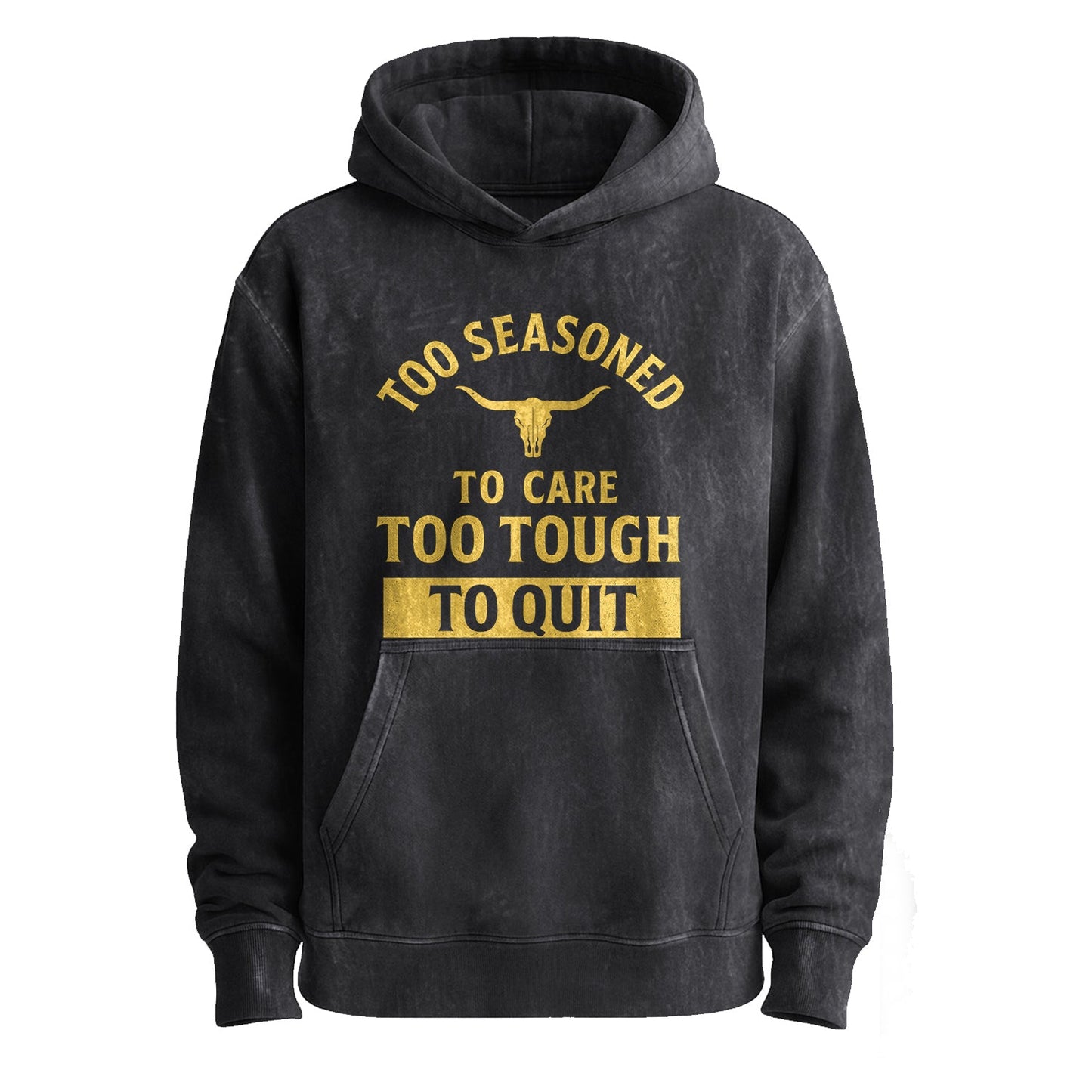 Too Seasoned to Care Pullover Hoodie