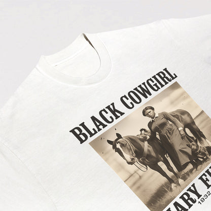 Black Cowgirl Mary Fields Tee