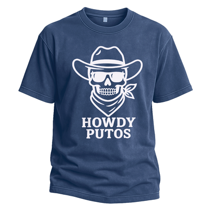 Howdy Putos Bold Linework Tee