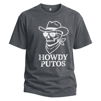 Howdy Putos Bold Linework Tee