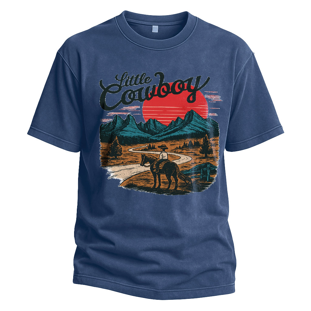 Little Cowboy Scenic Tee